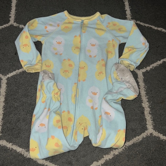 1970'S Carter's Duck Coverall, Made in USA, Men's XL unclear yellow type Vintage Second Hand main image 0
